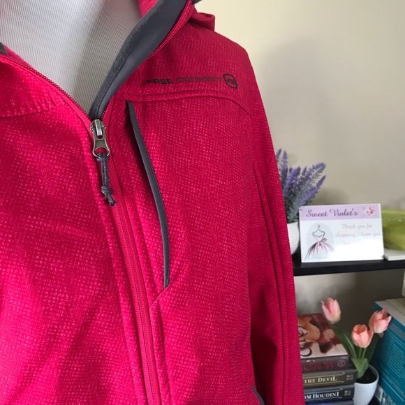 FreeCountry Fuschia Pink Jacket - Picture 2 of 15